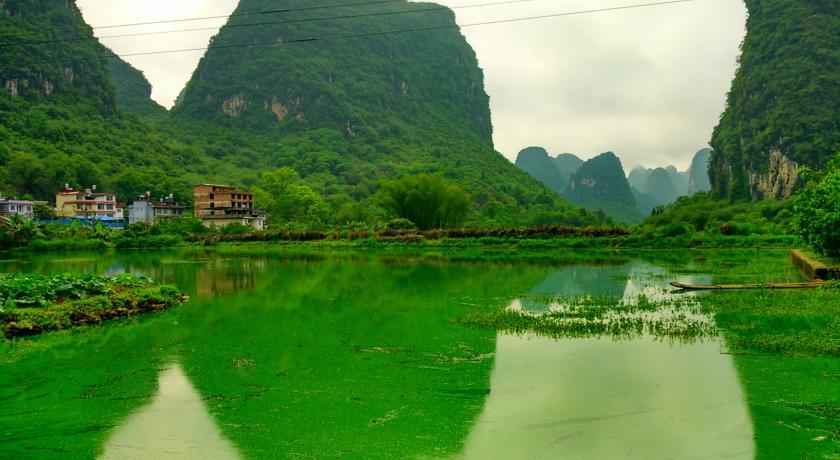 Hotel Yangshuo Peaceful Valley Retreat Exterior foto