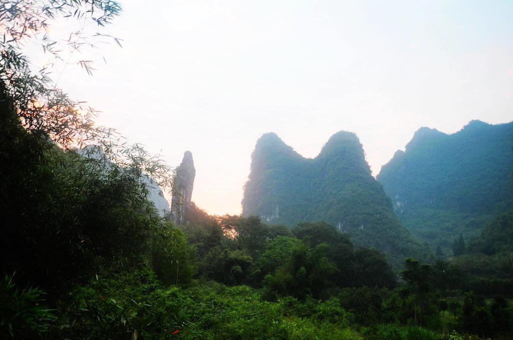 Hotel Yangshuo Peaceful Valley Retreat Exterior foto