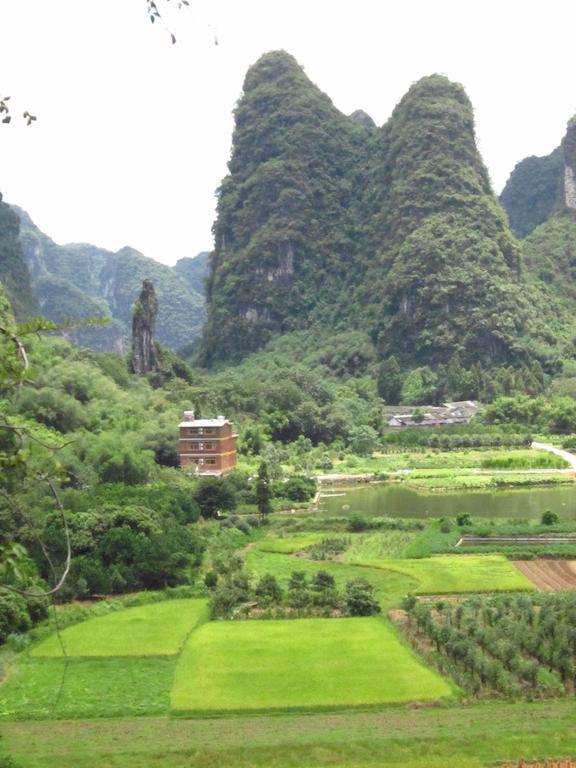 Hotel Yangshuo Peaceful Valley Retreat Exterior foto