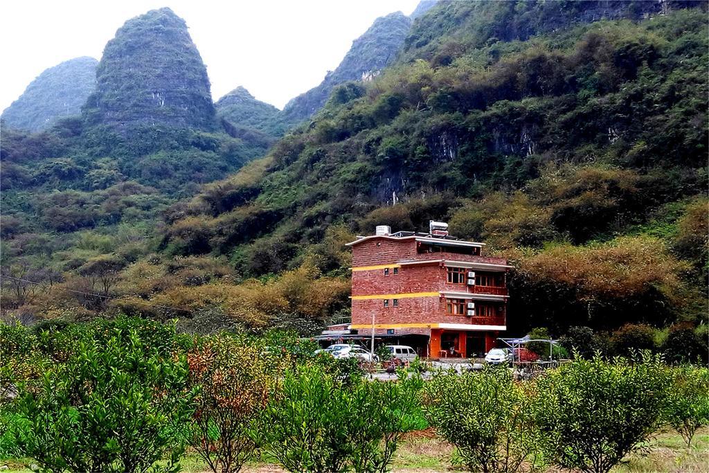 Hotel Yangshuo Peaceful Valley Retreat Exterior foto