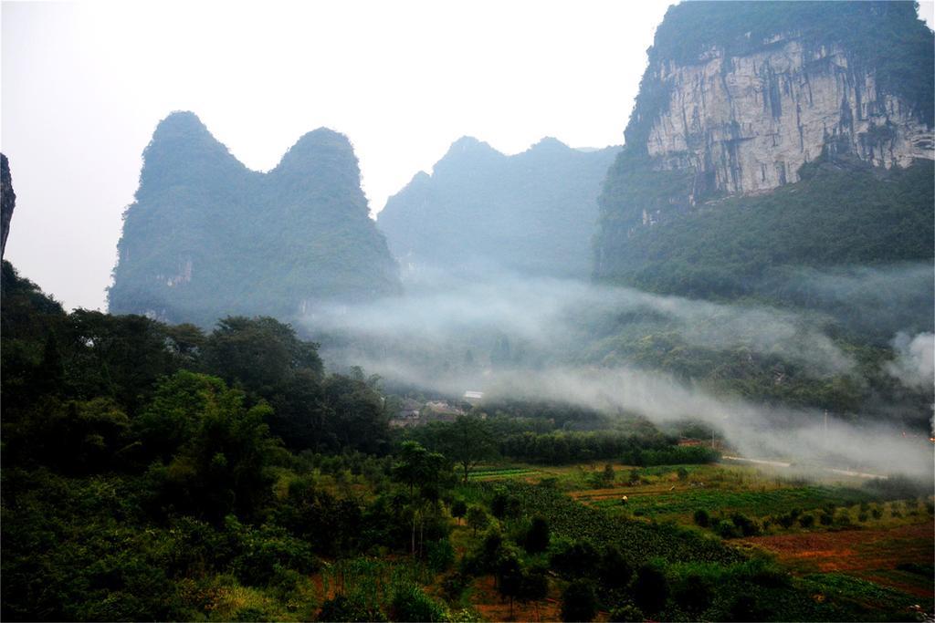 Hotel Yangshuo Peaceful Valley Retreat Exterior foto