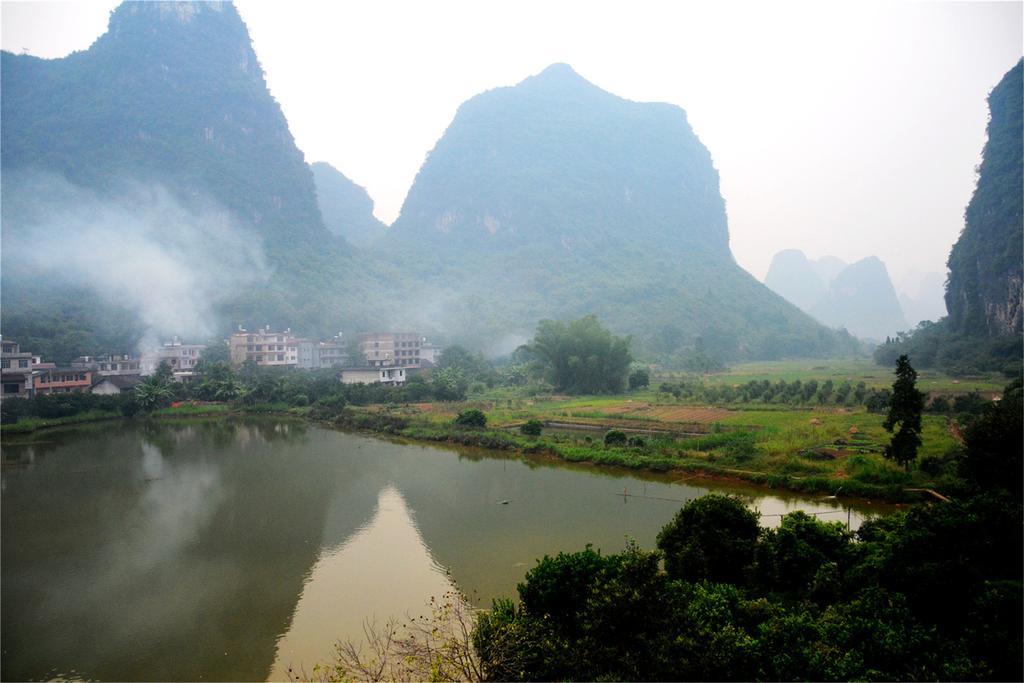 Hotel Yangshuo Peaceful Valley Retreat Exterior foto